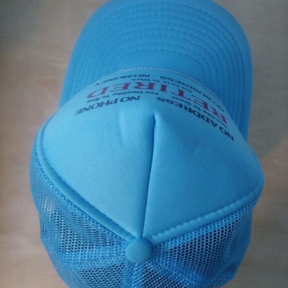 Vintage RETIRED  No Business No Money Rope Snap Back Trucker Hat - Picture 6 of 8